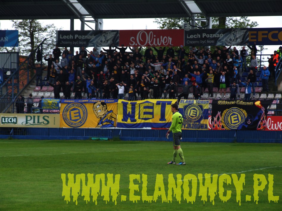 Lech II Poznań - Elana Toruń 0:1 (0:1)
