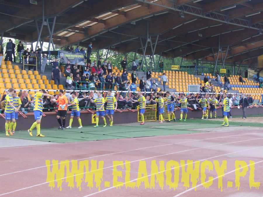 10.05.2014 Elana Toruń - GKS Dopiewo 2:0 (1:0)
